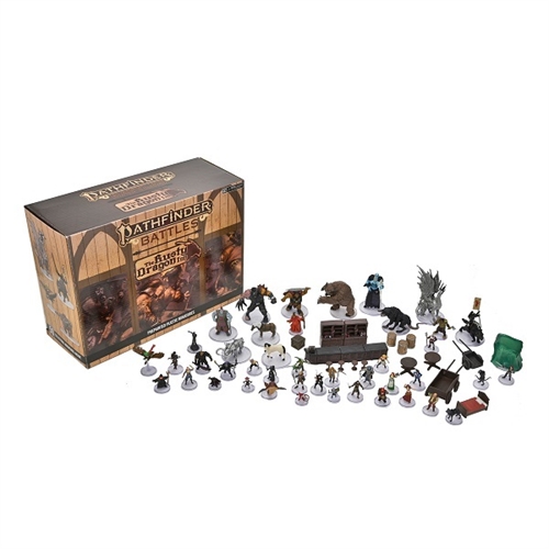 Pathfinder Battles - Rusty Dragon inn box set - Rollespilsfigurer
